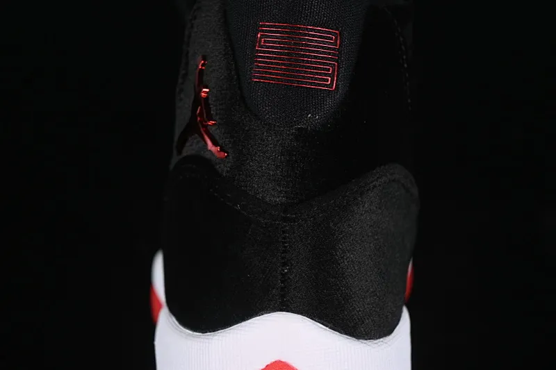 All categories Air Jordan Jordan series basketball shoes Air Jordan 11 F version Air Jordan 11 Retro "Bred Velvet" AJ11 Joe 11 black red velvet DB5457-061